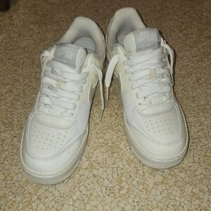 Nike Air Force 1 Cream White Sneakers